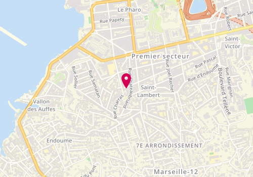 Plan de Crp 13, 97 Rue Sauveur Tobelem, 13007 Marseille