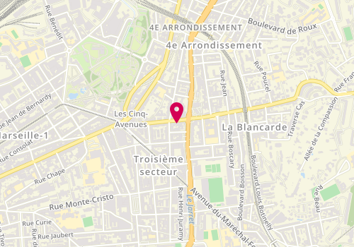 Plan de Renov Maison Bureau Secretariat Service, 54 Boulevard de la Blancarde, 13004 Marseille