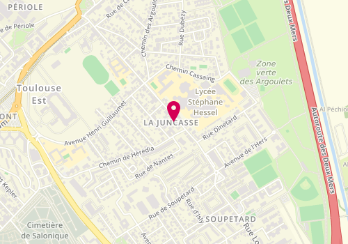 Plan de Alain Piscines, 93 Rue Louis Plana, 31500 Toulouse