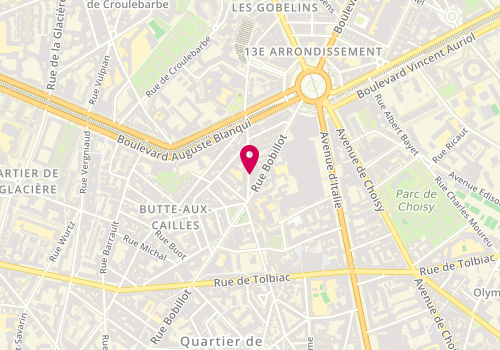 Plan de Idoine Piscines, 23 Rue Moulin des Prés, 75013 Paris