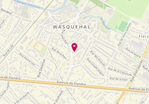 Plan de Axo, 36 Rue Jean Baptiste Lebas, 59290 Wasquehal